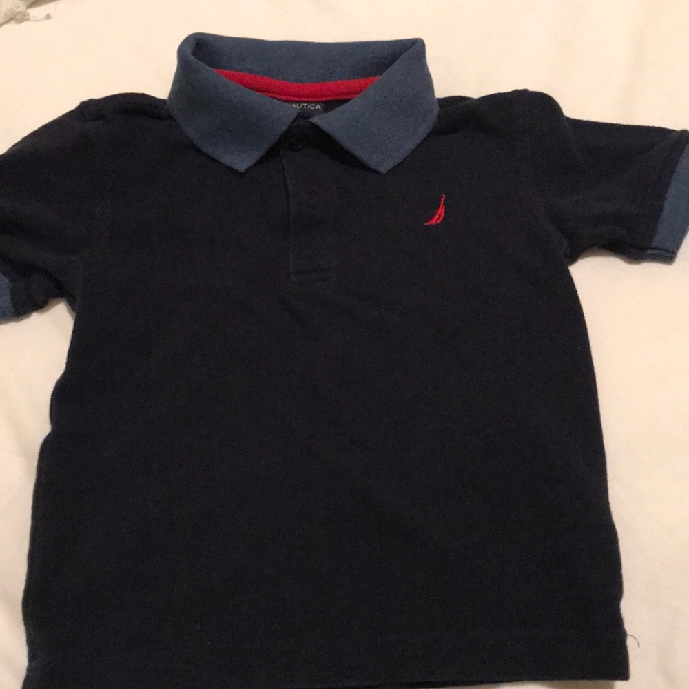 Náutica navy blue polo